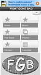 Mobile Screenshot of fightgonebadrocks.com